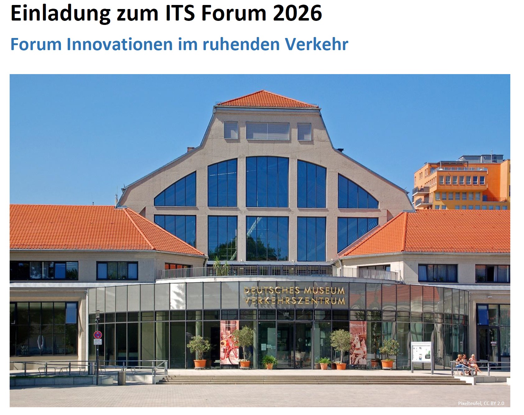 ITS Forum 2026 am 19. Mai 2026