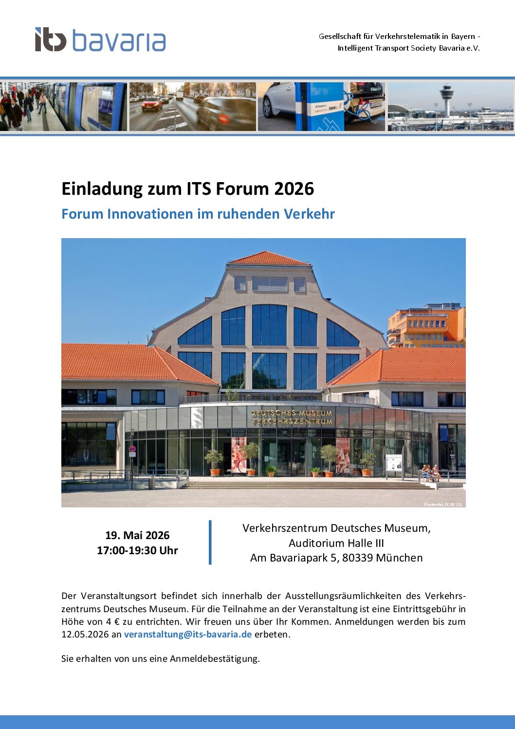 ITS Forum 2026 am 19. Mai 2026
